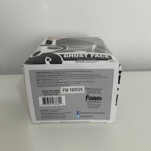 Funko Pop! Scream - Ghost Face 51 DAMAGED AUTHENTIC - Picture 5 of 7